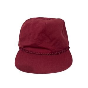 Classic Burgundy Men's Hat